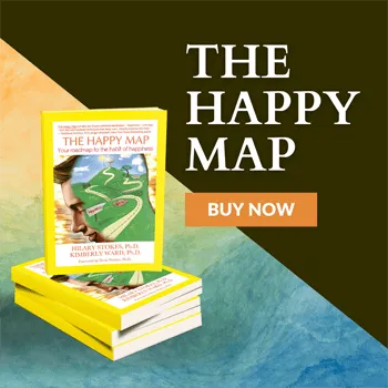 The Happy Map Your roadmap to the habit of happiness Banner